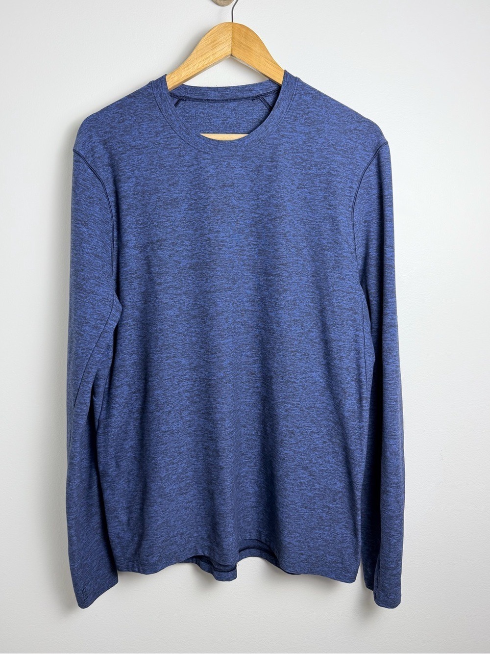 Lululemon Surge Warm Long Sleeve Rulu Large Moroccan Blue